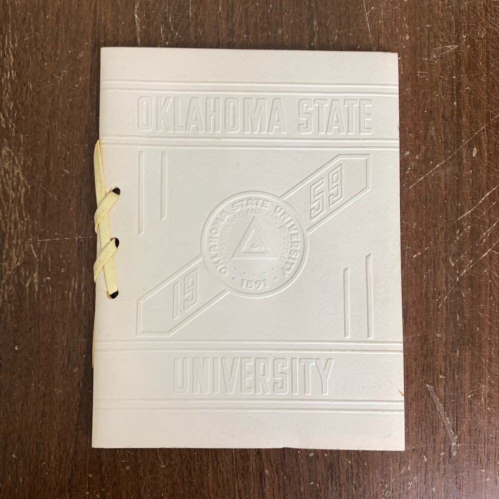 1959 Oklahoma State‎ University OSU Summer Graduation Ceremony Invitation